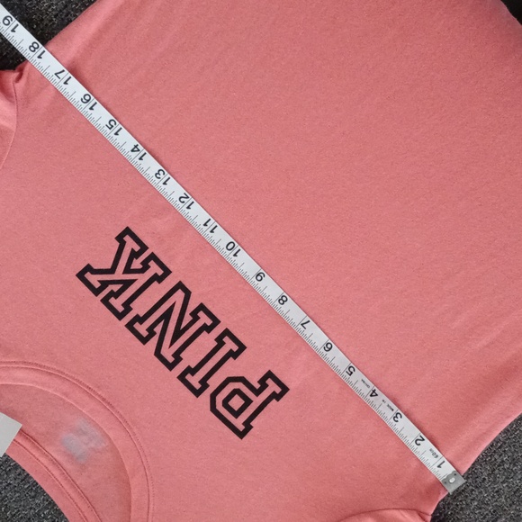 🆕️ 🖤PINK VS🖤 - Peach "Pink" S/S Tee - Picture 6 of 7